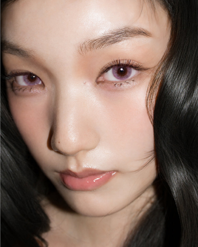 eeys 필로우 톡 라벤더 베이지 원데이 컬러렌즈