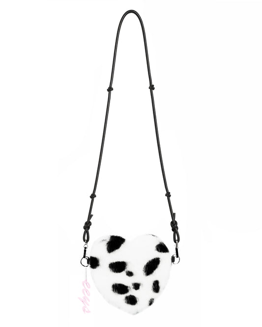 Faux Heart Pouch